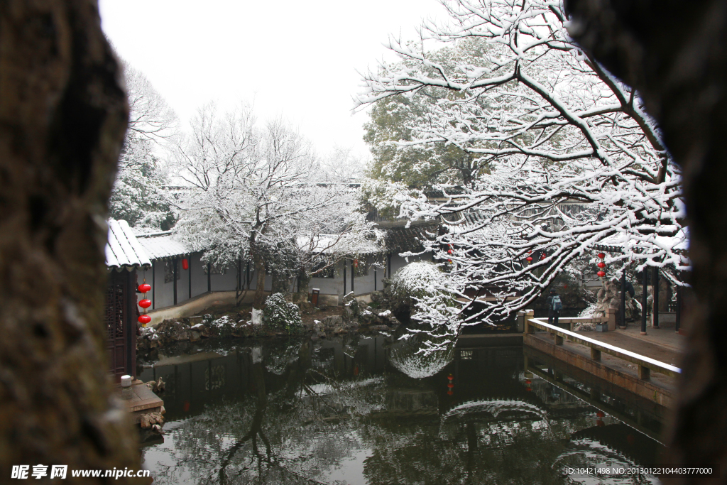 同里雪景