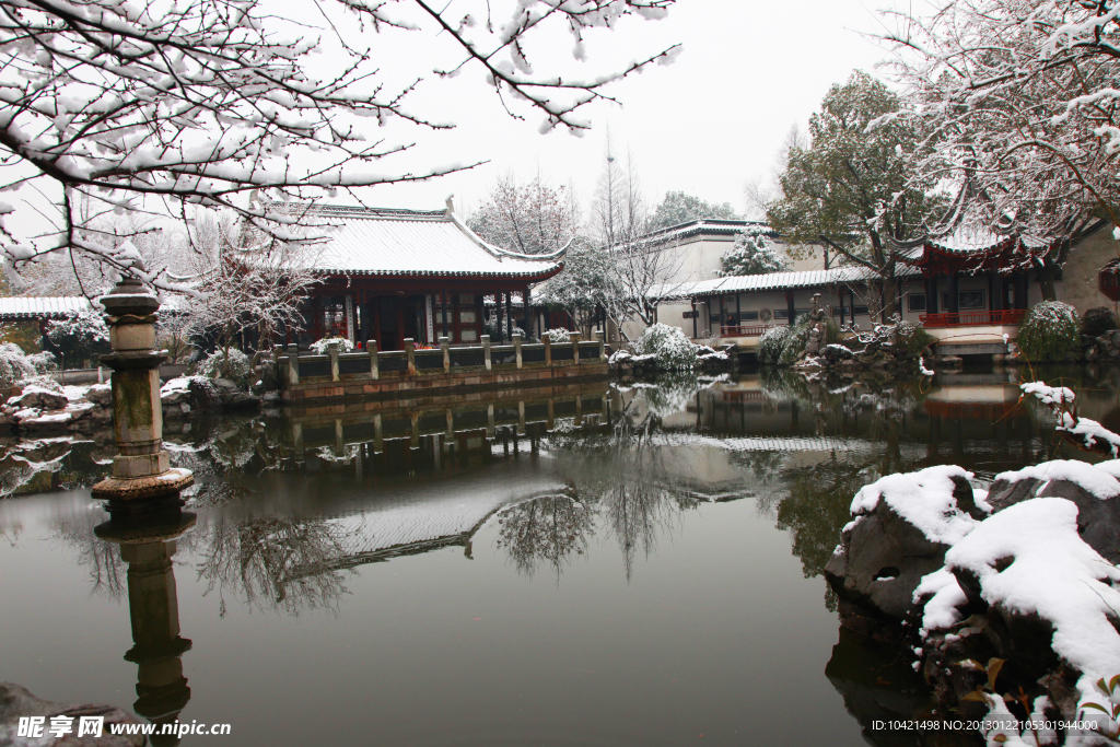 同里雪景