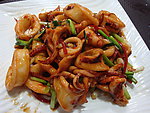 香煎鱿鱼筒