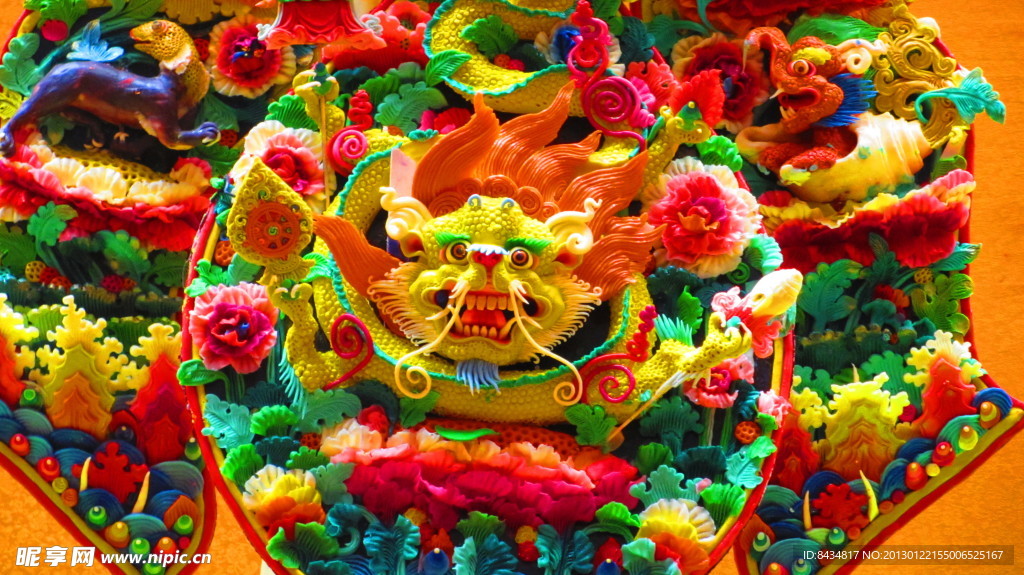 龙 酥油花