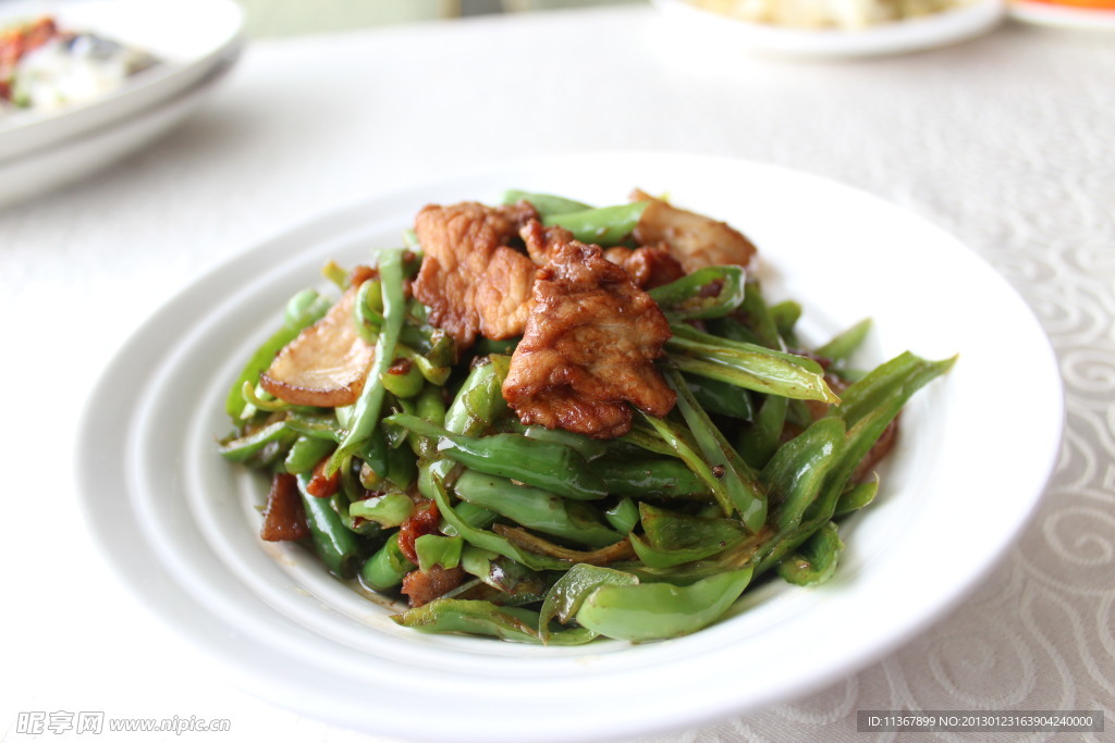 青椒肉片