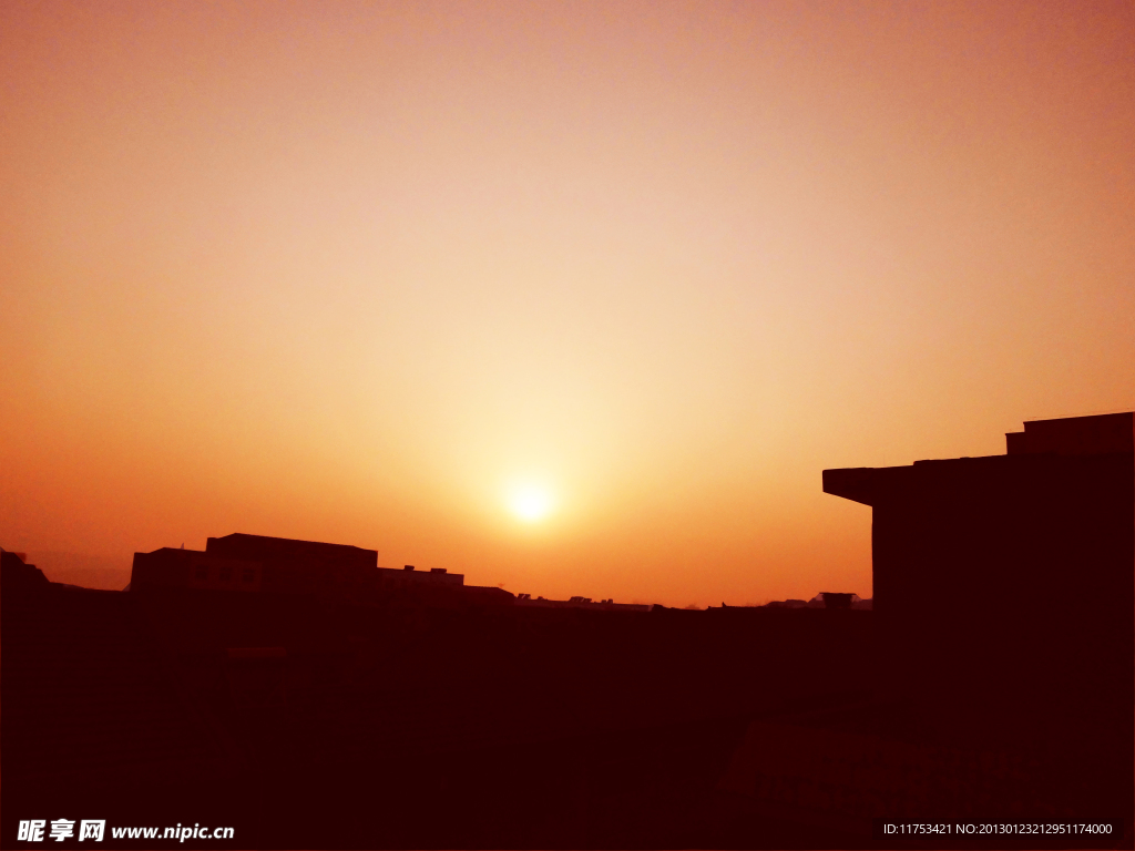 夕阳余晖
