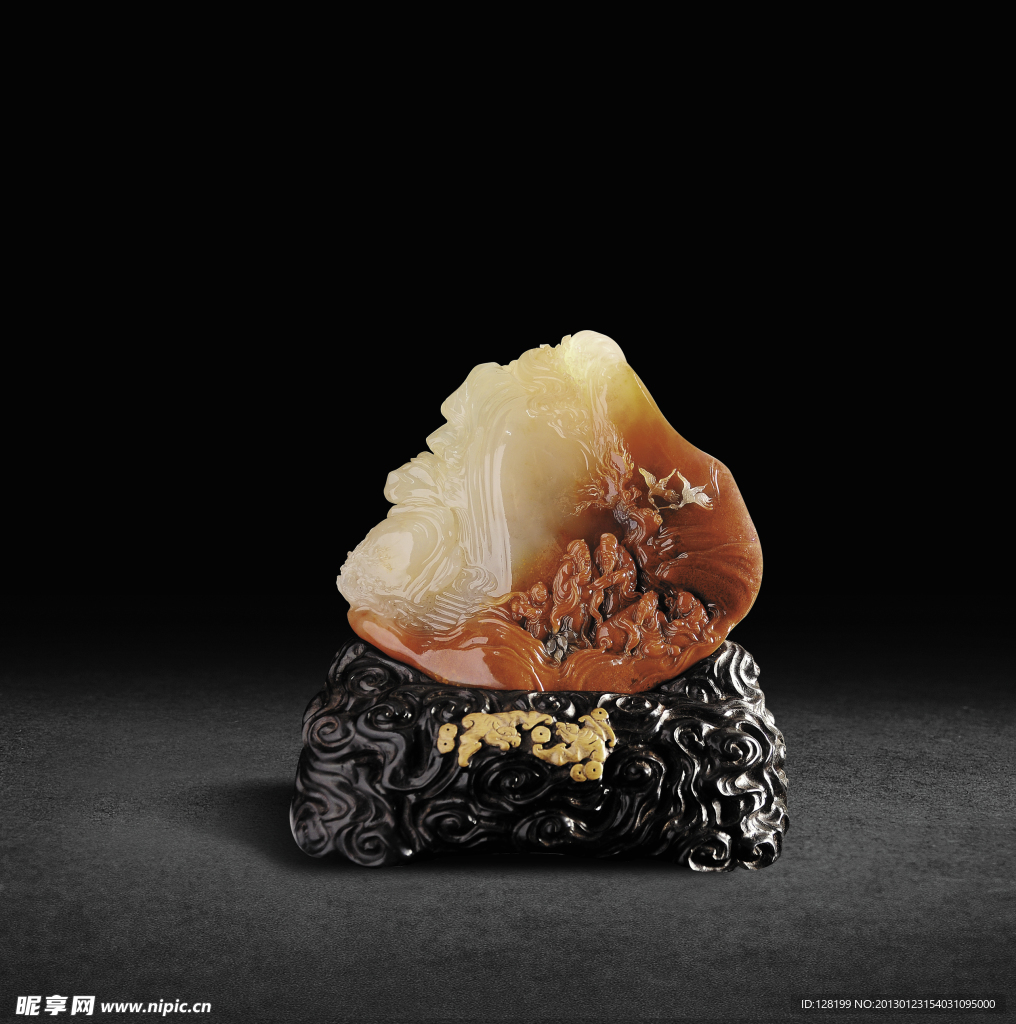 寿山石雕摄影
