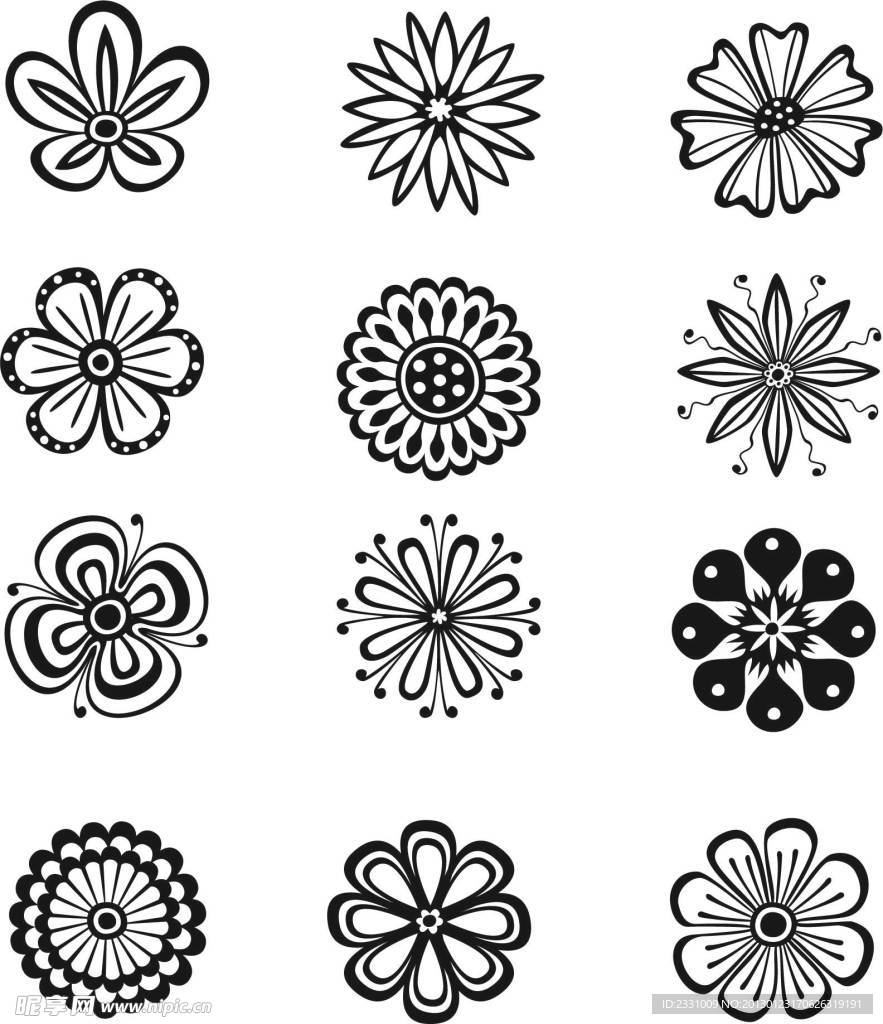 花朵花纹
