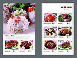 菜谱PSD