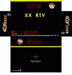 黑色花边底纹KTV 抽纸盒