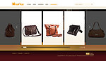 外贸服装网站包包页面设计