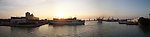 海岸夕阳