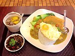 日式咖喱猪排饭套餐