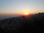 华山日出