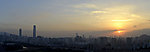 夕阳耀鹏城