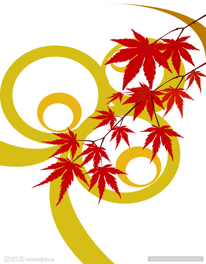 叶子移门