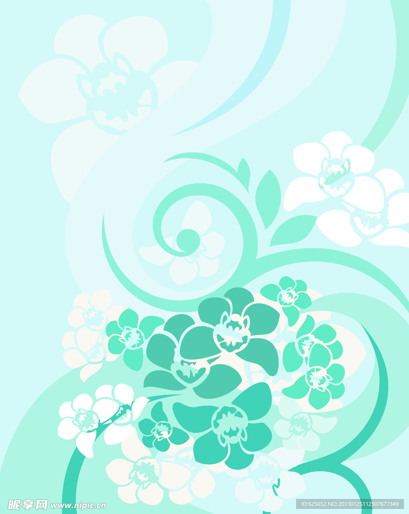 花朵移门