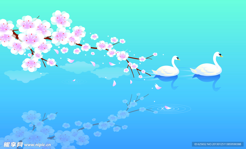 花朵移门
