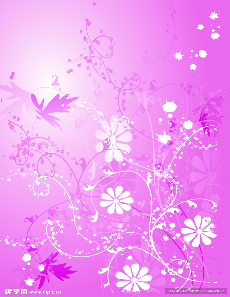 花朵移门