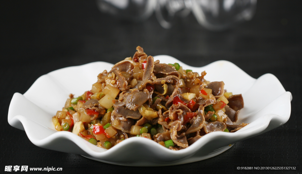 酸辣鸡杂