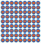 胸卡数字号