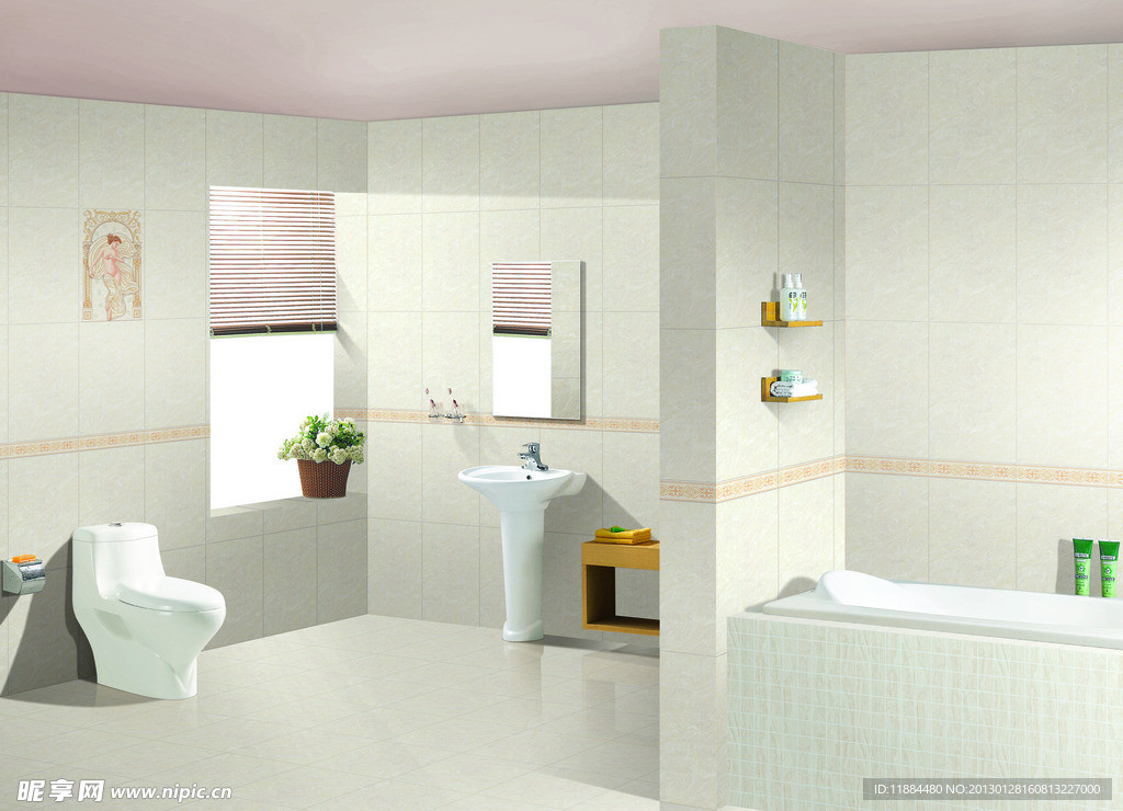 卫生间洗手间浴室内墙砖瓷片