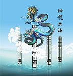 神龙出海