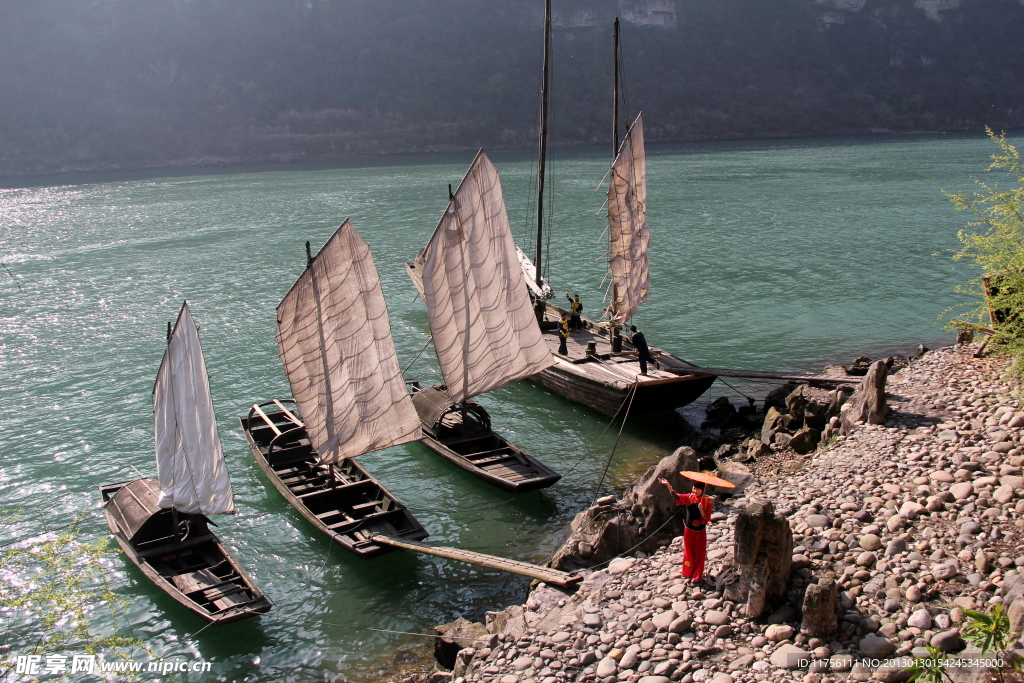 三峡帆船