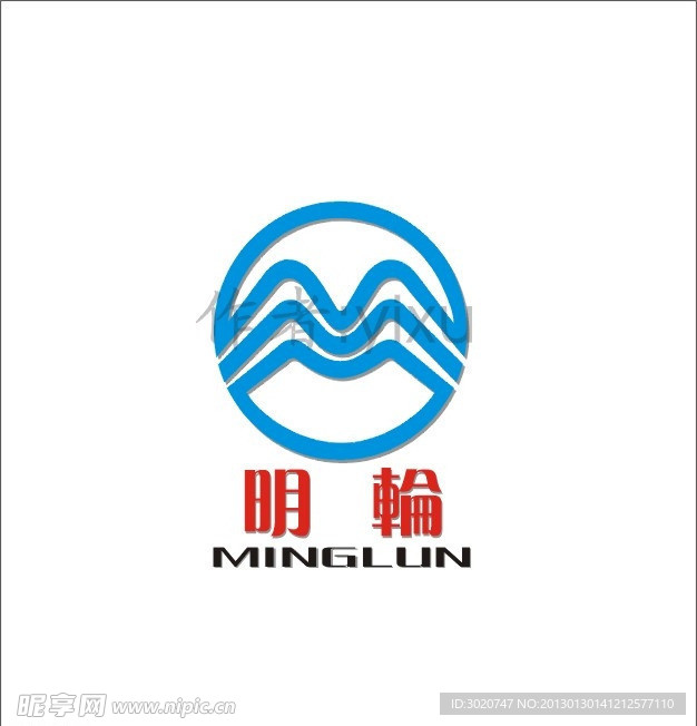 logo 标志 水利 机械