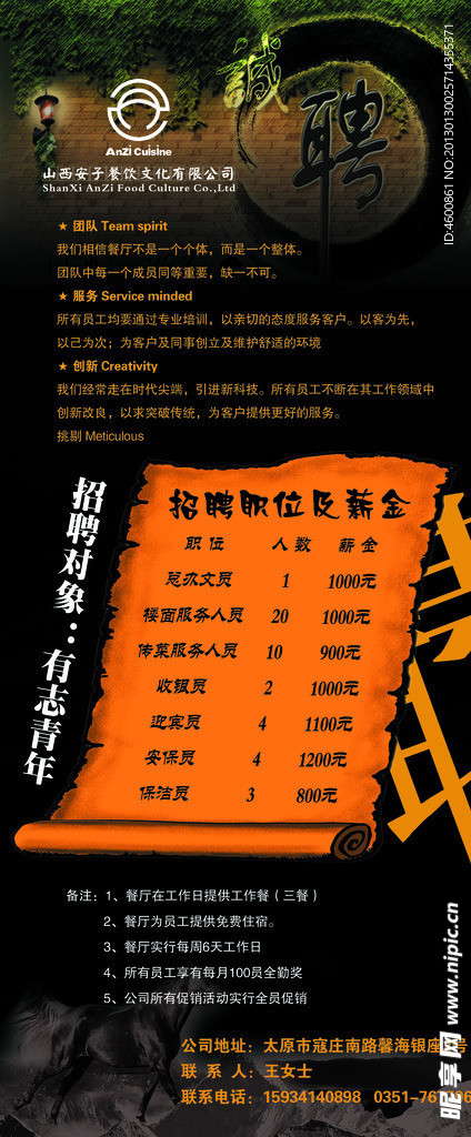 招聘海报