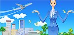 空姐形象