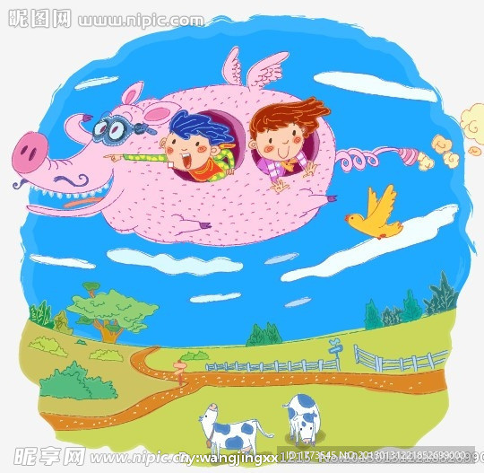 手绘儿童插画