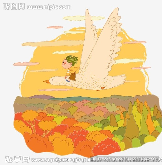 手绘儿童插画