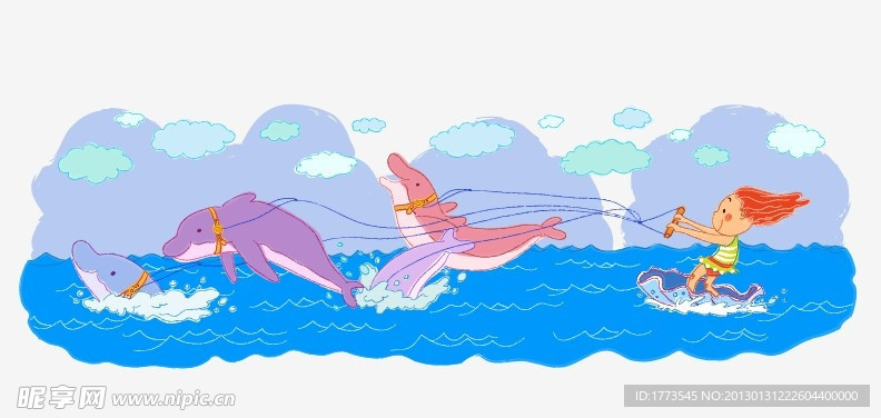 手绘儿童插画