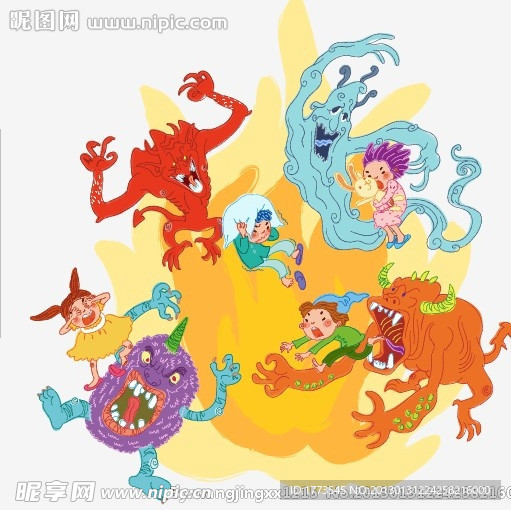 手绘儿童插画