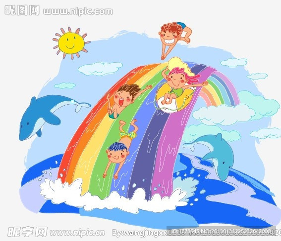 手绘儿童插画