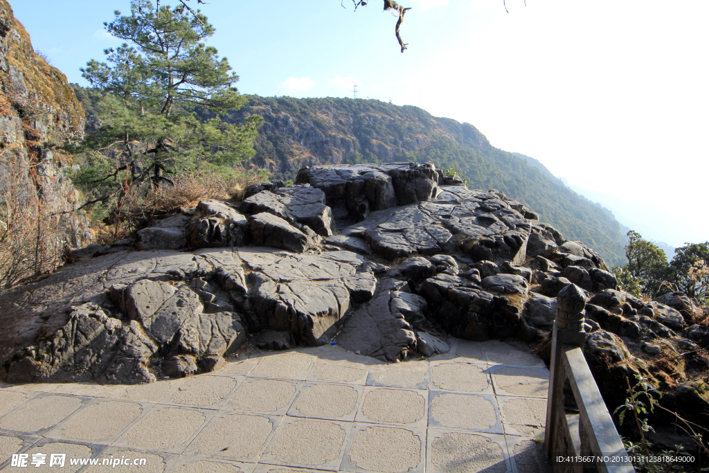 鸡足山风景