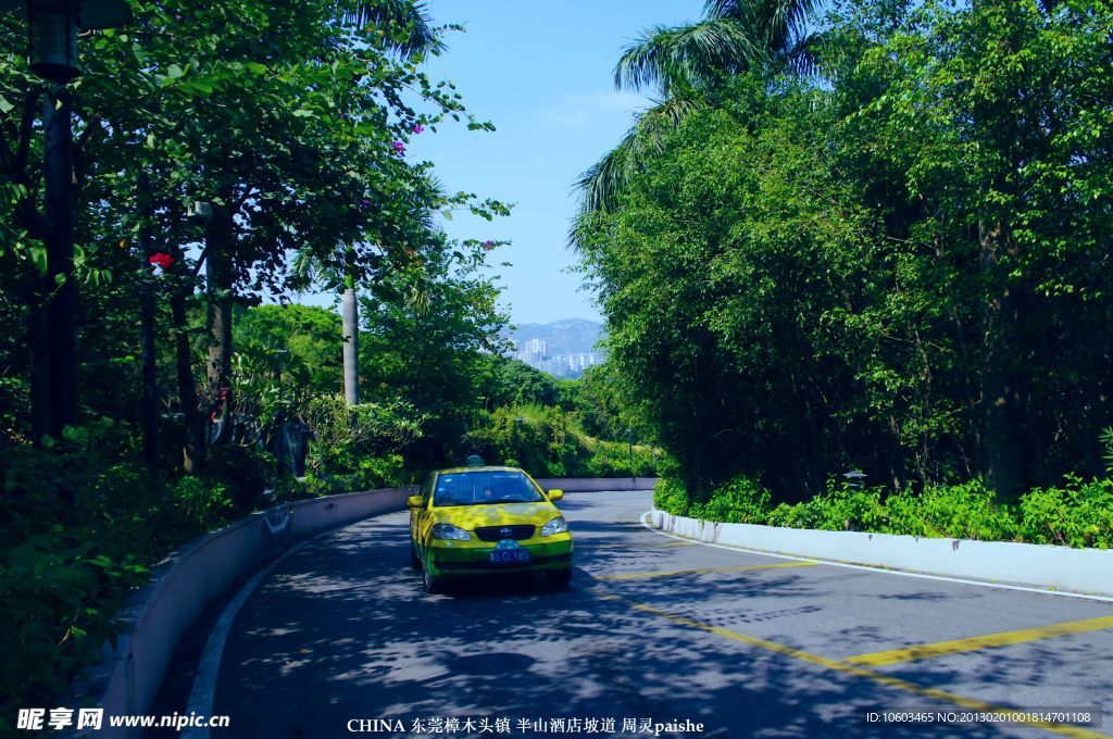 景区道路 盘山公路