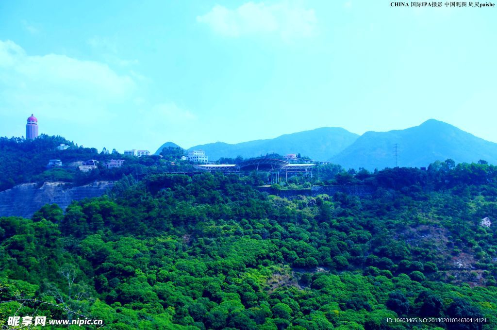 麒麟山水 山岚建筑