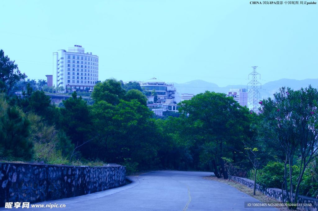 麒麟山水 景区道路