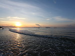 三亚黎明海边风光