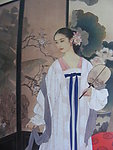 工笔古装美女图片