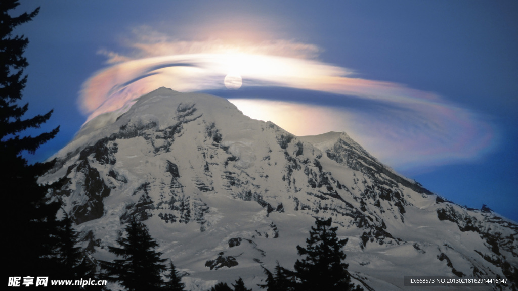 雪山