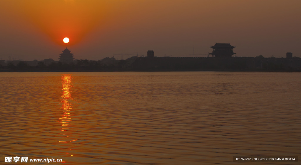 夕阳西下