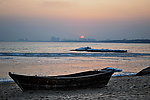 北戴河的夕阳