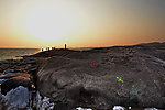 北戴河的夕阳