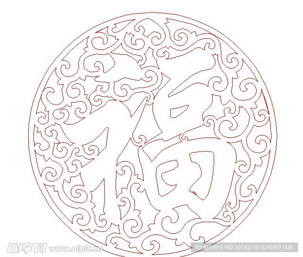 精雕线图 镂空JDP