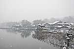 西湖雪景