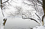 西湖雪景