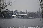 西湖雪景