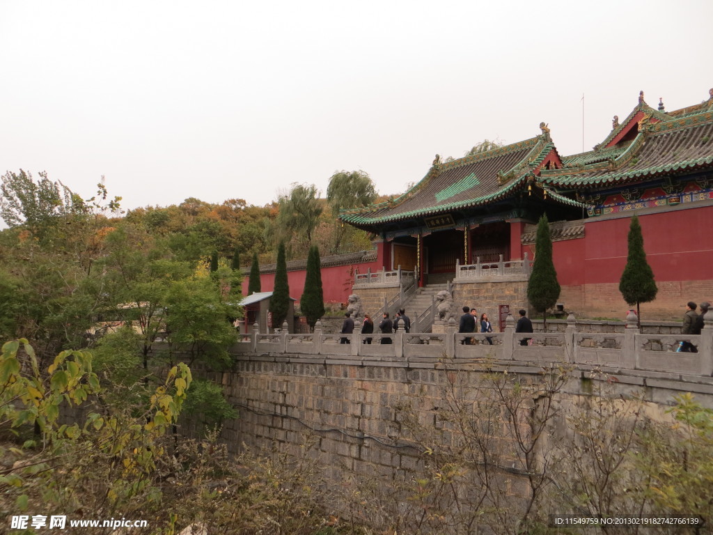 十方禅院秋景