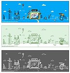 卡通插画