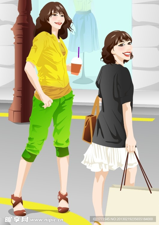 时尚女性