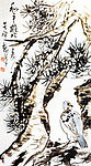 彩墨画